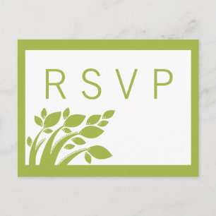 Autumn Foliage RSVP Postcard