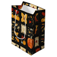 Autumn Folk Art Quilt Pattern | Rustic Patchwork