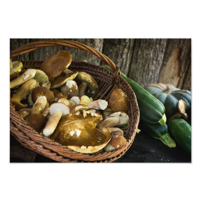 Autumn food still life photo print (Front)