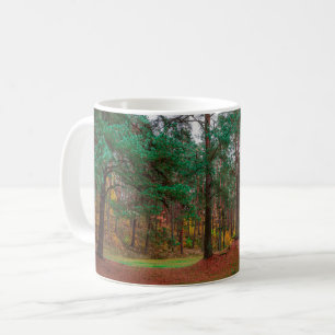 Autumn forest coffee mug