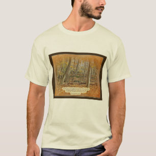 Autumn Forest George Washington Carver Quotation T-Shirt