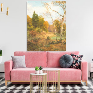 Autumn Forest – Heinrich Böhmer Canvas Print