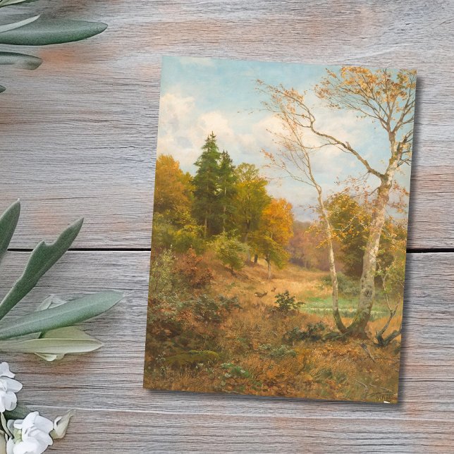 Autumn Forest – Heinrich Böhmer Postcard (Creator Uploaded)