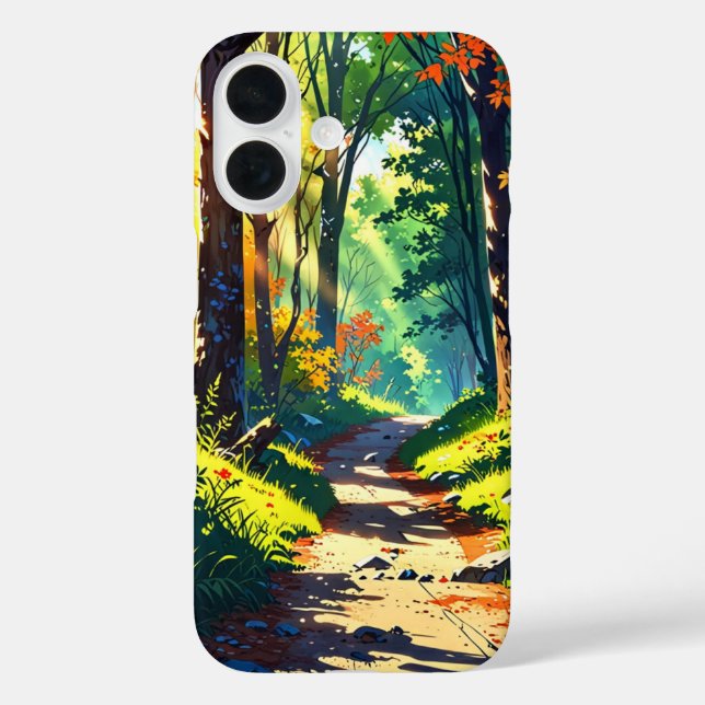 Autumn Forest Light Case-Mate iPhone Case (Back)