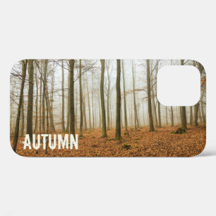 Autumn Forest Mist and Fog Fall Season gift iPhone 12 Pro Case