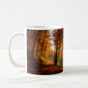 Autumn Forest Path  Coffee Mug