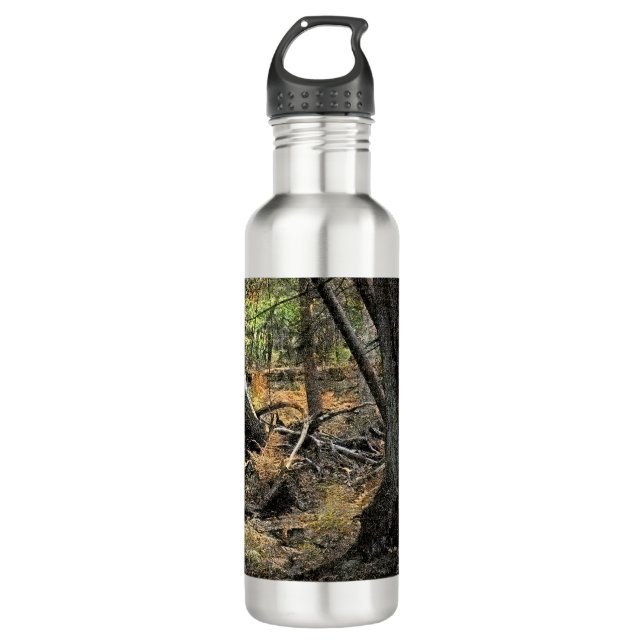 Autumn forest scene              710 ml water bottle (Front)