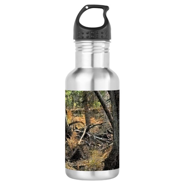 Autumn forest scene              710 ml water bottle (Front)