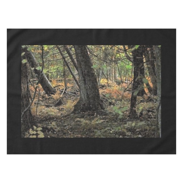Autumn forest scene               tablecloth (Front (Horizontal))