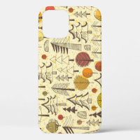 Autumn Forest: Seamless Graphic Pattern.