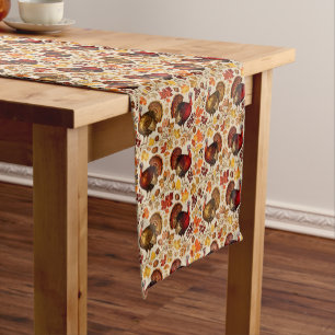 Autumn Forest Splendor Short Table Runner