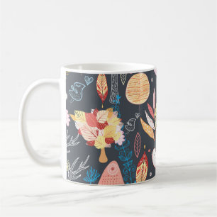 Autumn Forest: Textured Seasonal Beauty. Coffee Mug