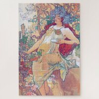 Autumn (Four Seasons), Alphonse Mucha
