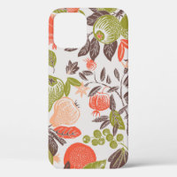 Autumn fruit decorative tile design.