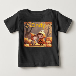 Autumn fun with a friend baby T-Shirt