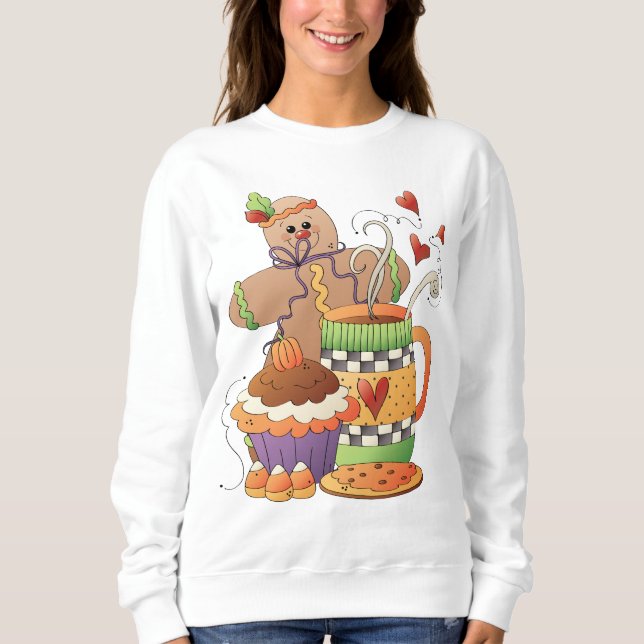 Autumn Fun Women's Basic Sweatshirt (Front)