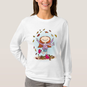 Autumn fun women's tee