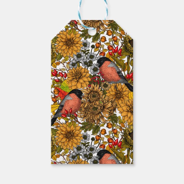 Autumn garden 1 gift tags (Front)