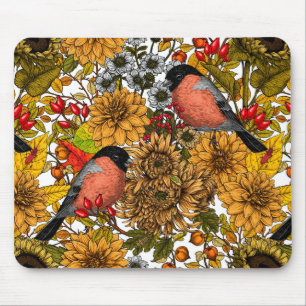 Autumn garden 1 mouse mat