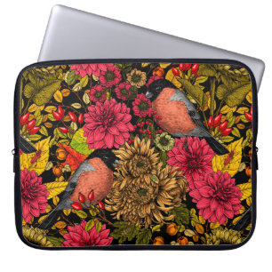 Autumn garden 2 laptop sleeve