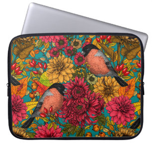Autumn garden 3 laptop sleeve