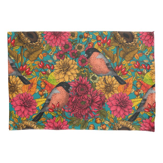 Autumn garden 3 pillowcase (Front-Left)