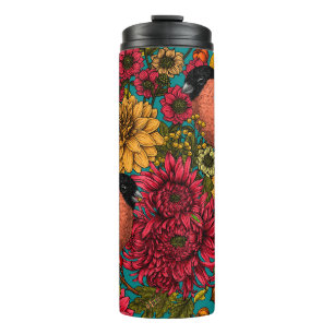 Autumn garden 3 thermal tumbler