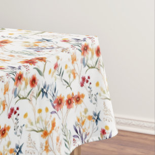 Autumn Garden Floral Tablecloth