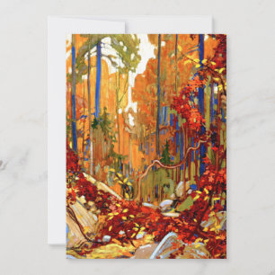 Autumn Garland by Tom Thomson, Card