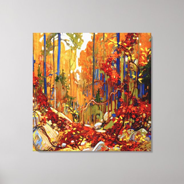 Autumn Garland, fine art by Tom Thomson, Canvas Print (Front)