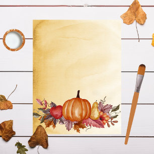Autumn Gathering Scrapbook Paper