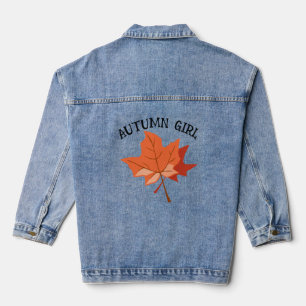 AUTUMN GIRL DENIM JACKET