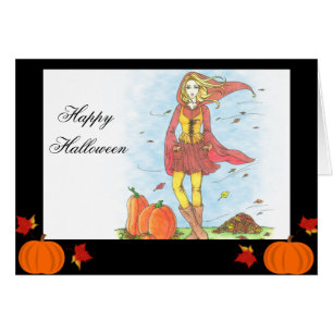 Autumn Glory Halloween Card
