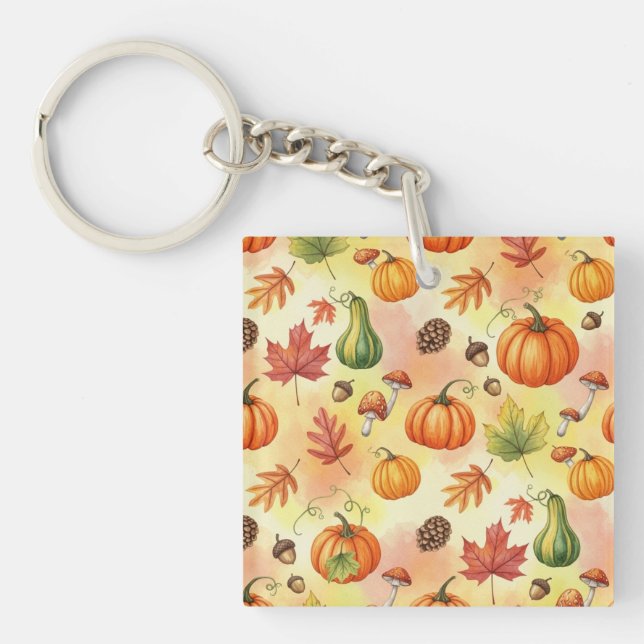 Autumn Glow Key Ring (Front)