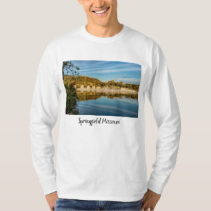 Autumn Glow Lake Springfield Long Sleeve T-Shirt