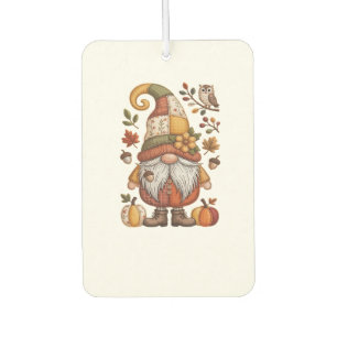 autumn gnome Classic T-Shirt.png Car Air Freshener