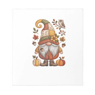 autumn gnome Classic T-Shirt.png Notepad
