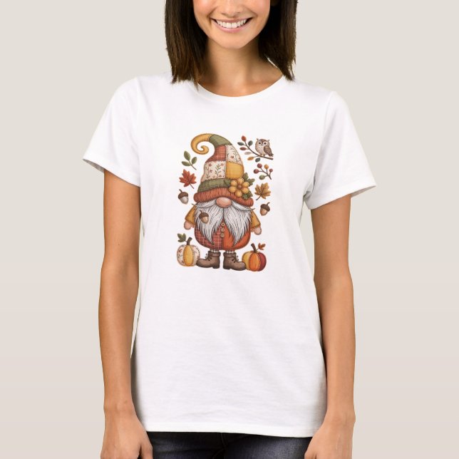 autumn gnome Classic T-Shirt.png T-Shirt (Front)
