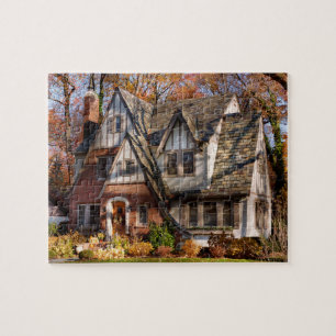 Autumn - Gnome home Jigsaw Puzzle