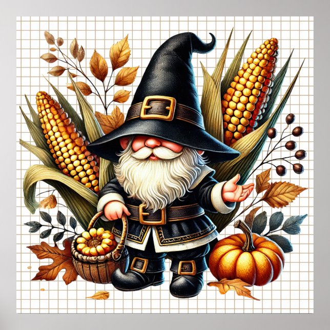 Autumn Gnome Poster (Front)