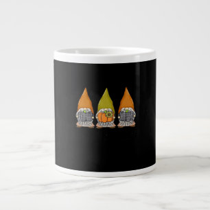Autumn Gnomes With Pumpkins It’s Fall Y’all Hallow Large Coffee Mug