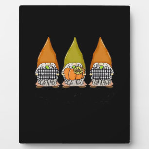 Autumn Gnomes With Pumpkins It’s Fall Y’all Hallow Plaque