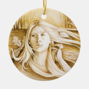 "Autumn" Goddess Ornament / Pendant