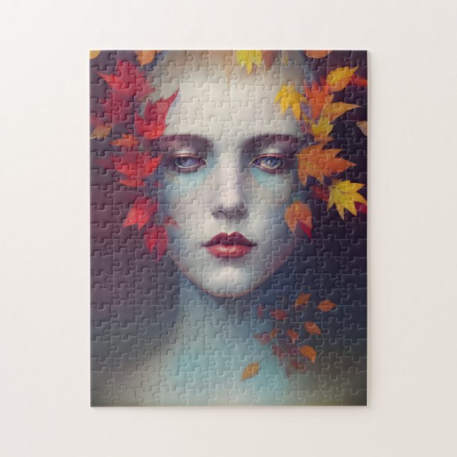 Autumn Goddess Puzzle (Vertical)