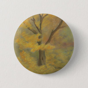 Autumn Gold 6 Cm Round Badge