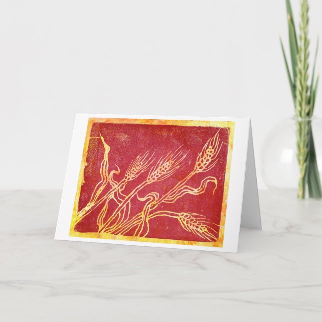 Autumn Gold Card (Front)