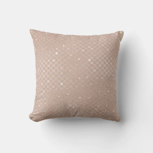 Autumn Gold Leaves: Floral Pattern Cushion