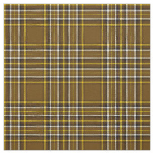 Autumn gold plaid, with gold/white/black stripe fabric