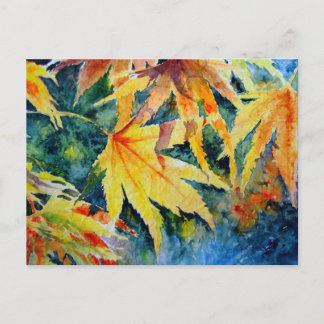 Autumn Gold Postcard