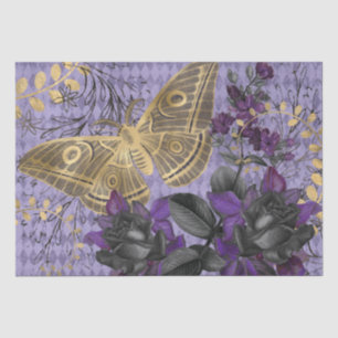 Autumn Gothic Butterfly Tissue Paper